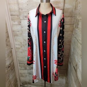 Floral Long Sleeve Shirt